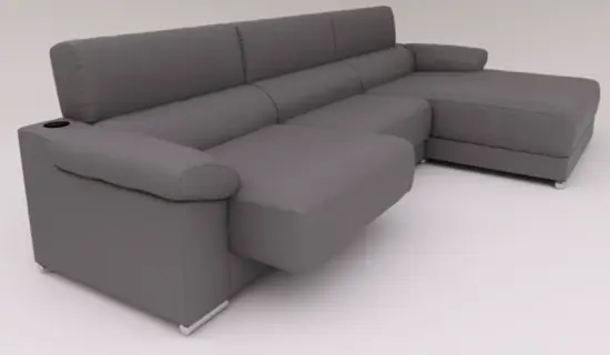 Detalle de asiento deslizante