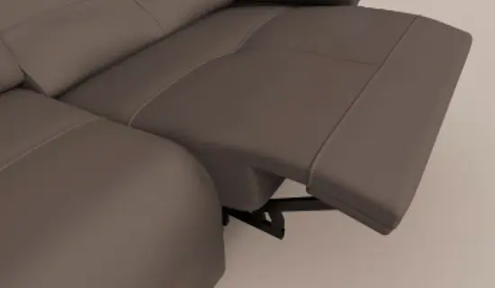 Detalle asiento relax motorizado