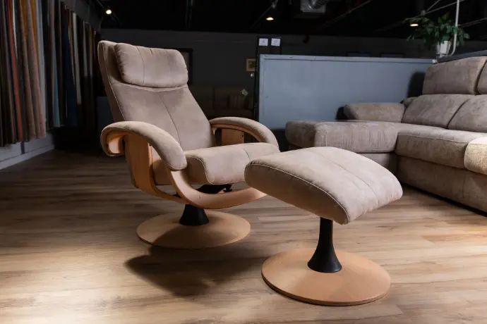 Sillon con reposapies